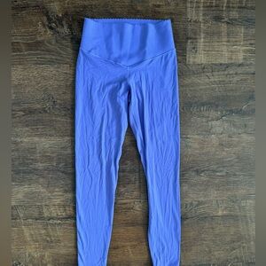 Purple Scalloped Aerie Leggings